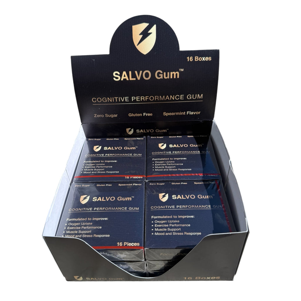 SALVO Gum™ BOX (16 Pack | 256 Pieces)