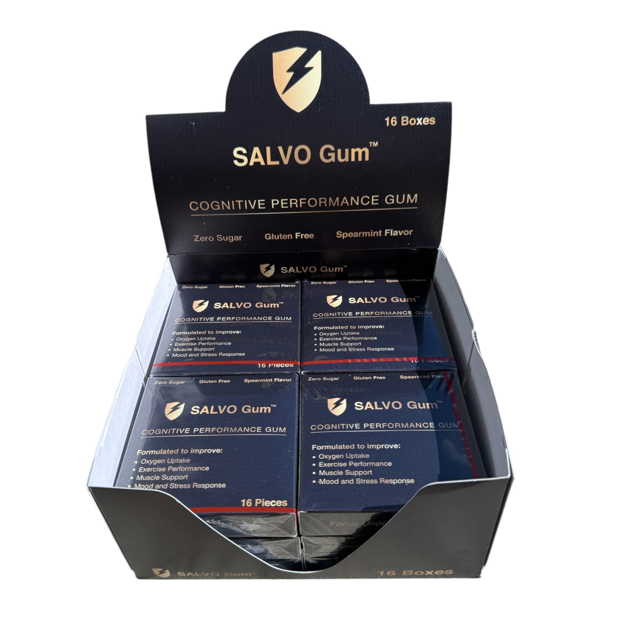 SALVO Gum™ BOX (16 Pack | 256 Pieces)